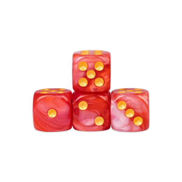 D6 1,6 cm RPG Ork Bacon Sekssidede terninger