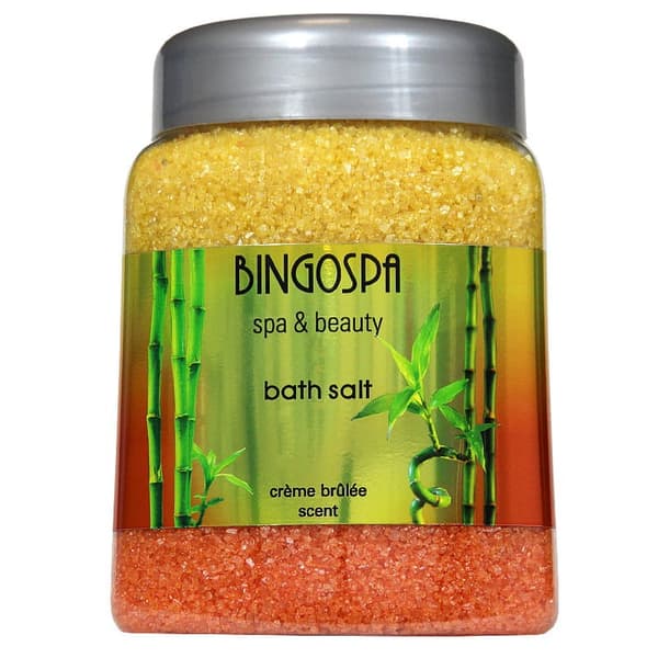 BINGOSPA spa och skönhetskräm brûlée badsalt