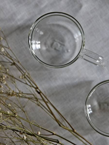 TERMOKOPPER I GLAS 250 ml 2 stk. DOBBELTVÆGGET GLAS