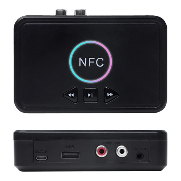 Receiver Adapter Audio NFC Bluetooth 5.0 Vastaanotin D10