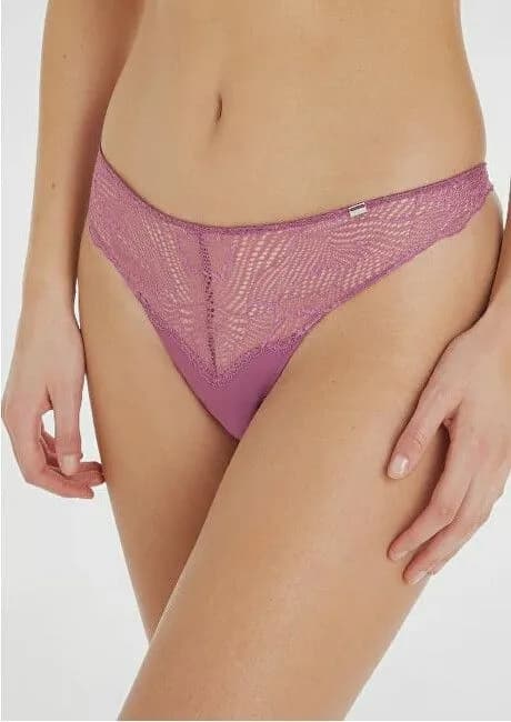 CALVIN KLEIN DAM STRINGTROSOR MED SPETSRING S 0Z8A4_C* TIA