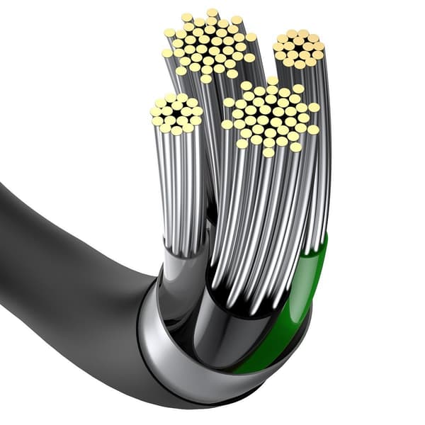 Baseus Superior Series USB til Lightning-kabel, 2.4A, 2m (sort)