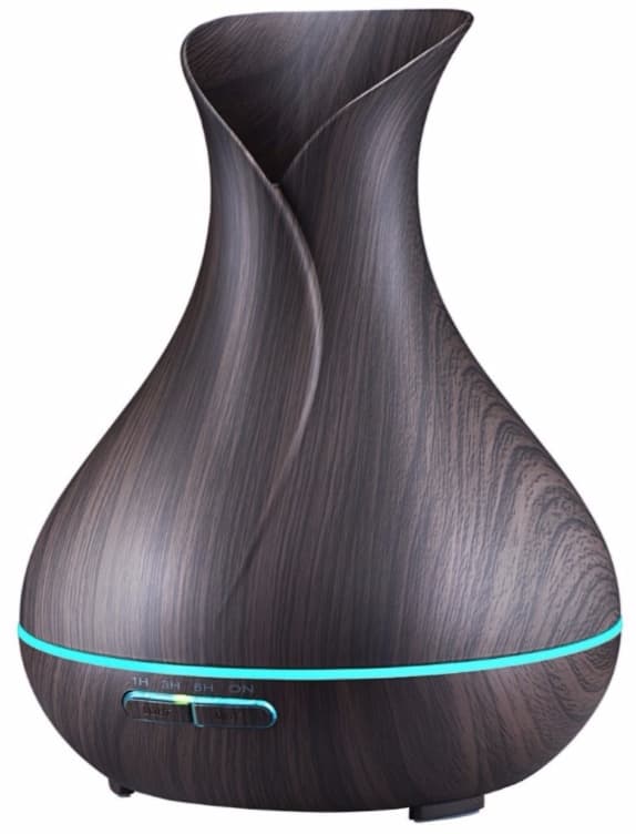 LUFTFUKTARE AROMATERAPI OLJEDIFFUSER LED-LAMPA FÖRDUNSTNING