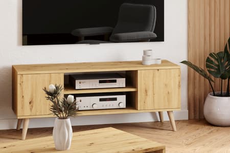 RTV Focus 155 cm egetræsarmatur