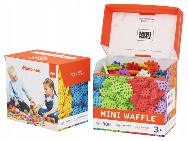 Marioinex Creative Blocks minivohvelit, 300 kpl