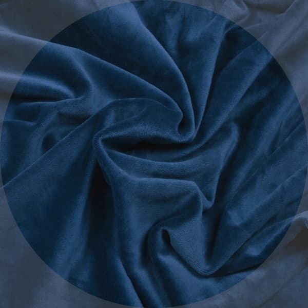 stolsätesöverdrag velour TESS mörkturkos