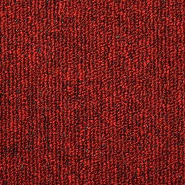 vidaXL Trappmattor 15 st 65x21x4 cm röda rektangulära kanter