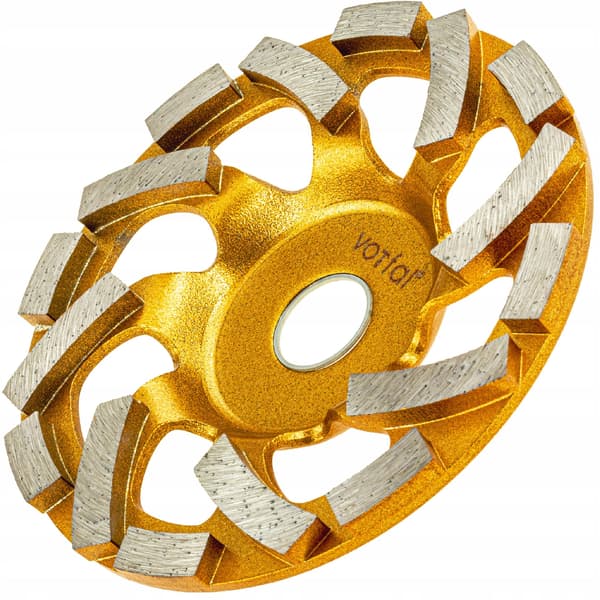 Segmenterad diamantkopp för slipning av betong 125 mm