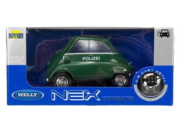 WELLY BMW ISETTA POLIZEI 1:34 43778