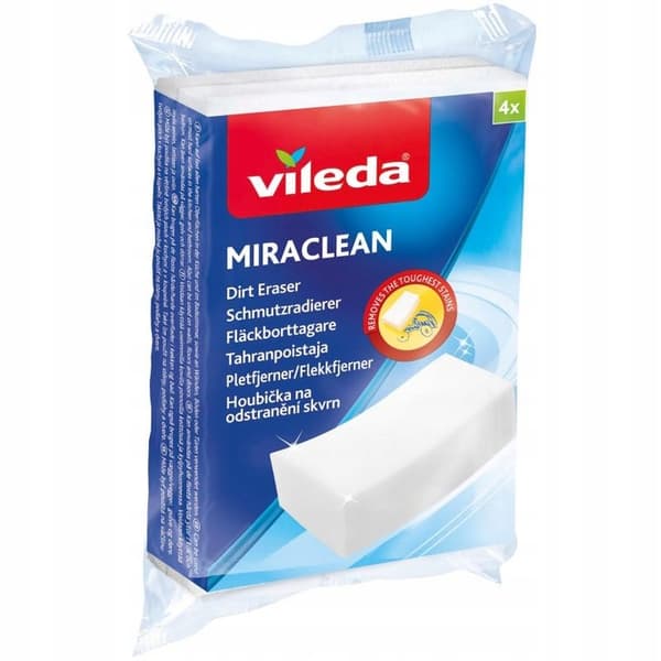 VILEDA Miraclean Magic Melaminsvamp 4 st