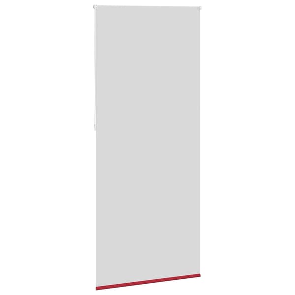 Röd nedfällbar rullgardin 140 x 230 cm