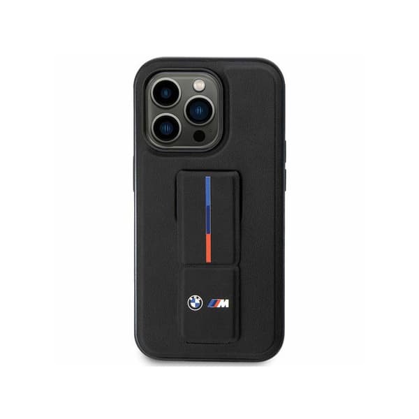 BMW Grip Stand Hot Stamp - iPhone 14 cover (sort)