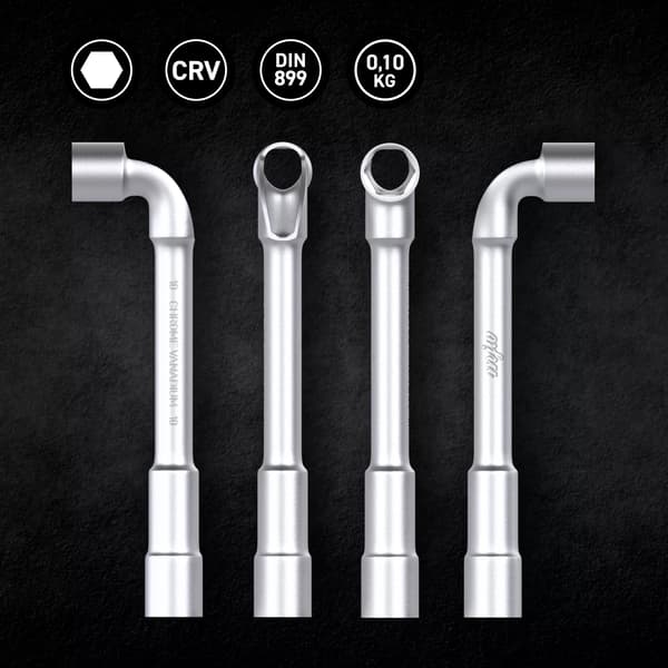 MJW 10 mm hylsyavain, lävistetty