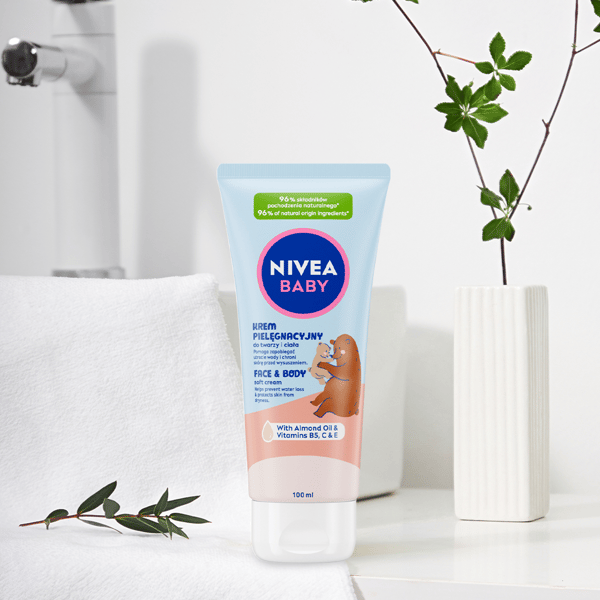 NIVEA BABY Ansikts- och kroppsvård kräm 100 ml