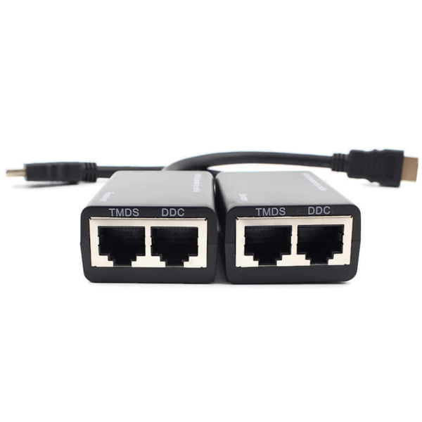 Forlænger EXTENDER HDMI RJ45 CAT-5e/6 op til 30m