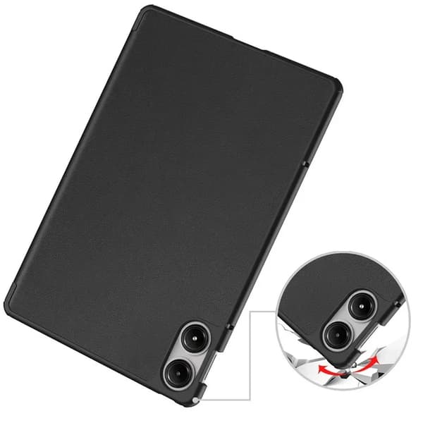 Smart cover med dvalefunktion til Redmi Pad Pro 12.1" 2024 (sort)