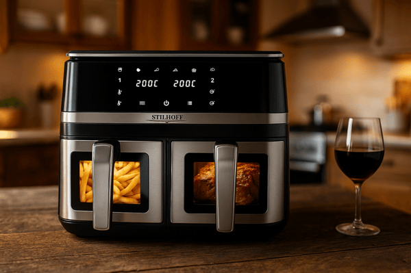 Airfryer STILHOFF 8,2L + 2-i-1-spruta