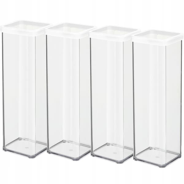 Rotho Loft madbeholdere 4 stk. 2 l transparente