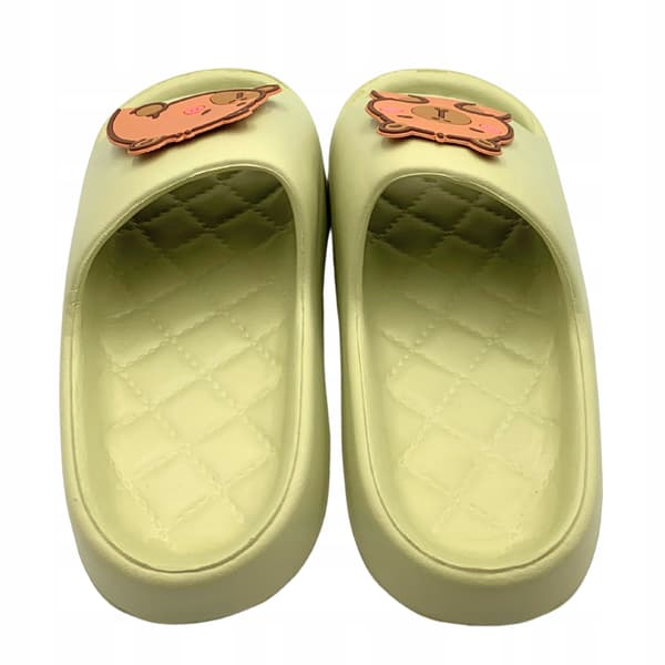 Capybara dam- och herrflipflops för pool, strand, bad, storlek 38-39