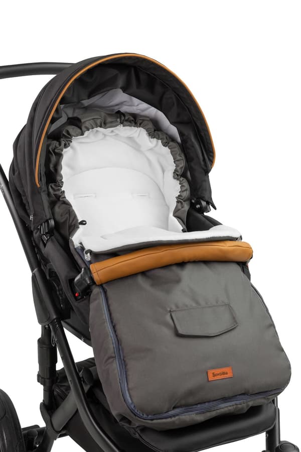 Polar Graphite barnvagnssovsäck (95x40)