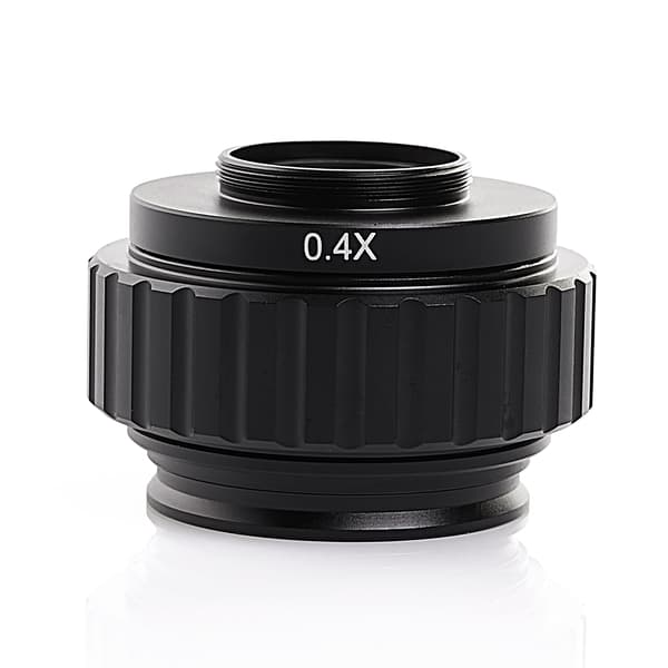 C-mount-kameraaadapter til 0,4X stereomikroskopfokusering