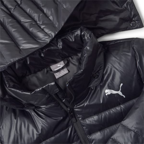 Puma LIGHT GOOSE DOWN piger hættejakke sort 53194401 størrelse 110