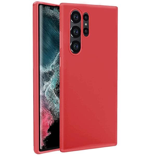 Beline Etui Candy Sam S23 Ultra S918czerwony/punainen