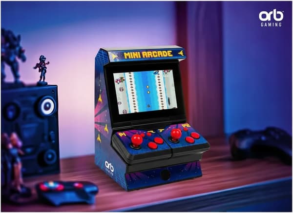 Orb Retro Mini Arcade Machine 300 spel (2 spelare)