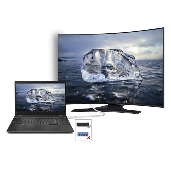 DisplayPort till HDMI-kabel han 1,8m Mac