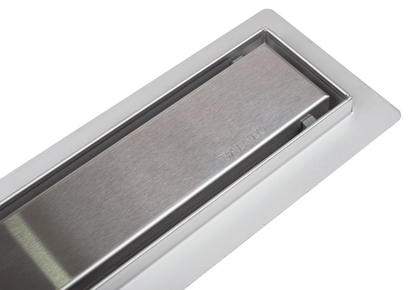 Duplex Standard 2i1 Lineært afløb 60 cm dobbeltsidet forkromet