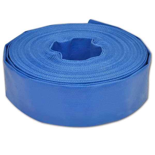 vidaXL Flat slang, 50 m, 1,5", PVC