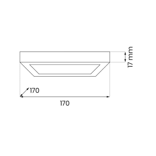 EVORA LED LOFTSLAMPE HVID MILAGRO ML1792