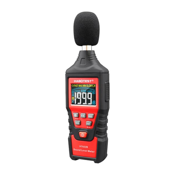 Habotest HT622B Digital decibelmätare, USB, A/C