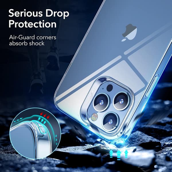 TRANSPARENT SKAL FÖR IPHONE 13 6,1 TUM