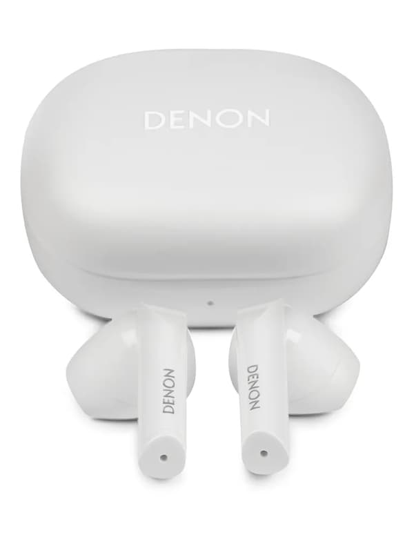 DENON AH-C500W Trådløse Hovedtelefoner Hvide