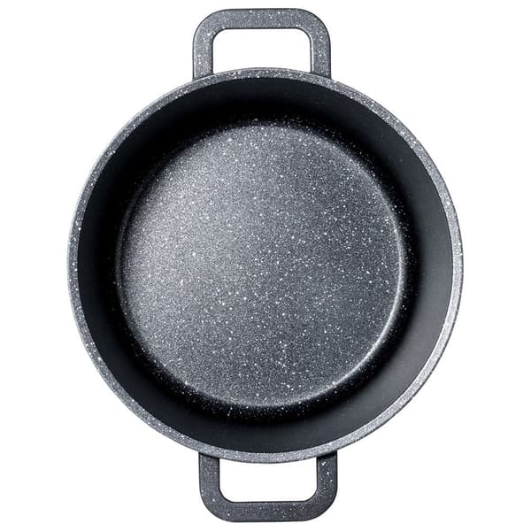 Granitgryta med glaslock, hög, GRANDE, 2 l