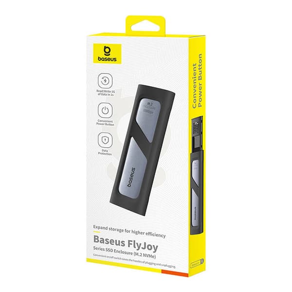 Baseus FlyJoy SSD-kabinett (grått)