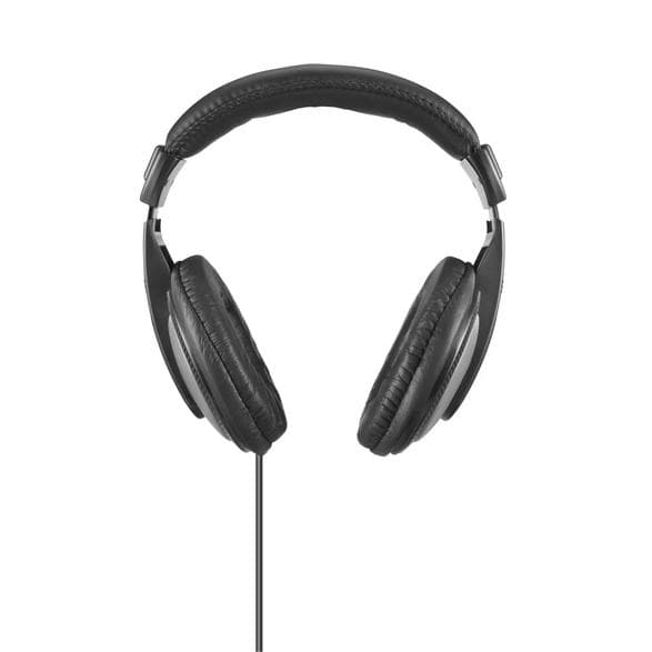 INTESO ShellTV II Kablede Hovedtelefoner, 6m Kabel, Sort