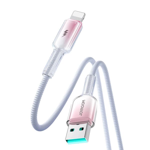 Joyroom S-A42 3A USB-A Lightning-kabel 1,2m hvid