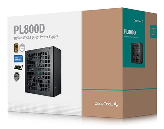 Deepcool PL800D 800W Bronze PC-nätaggregat, 80 PLUS, 120 mm