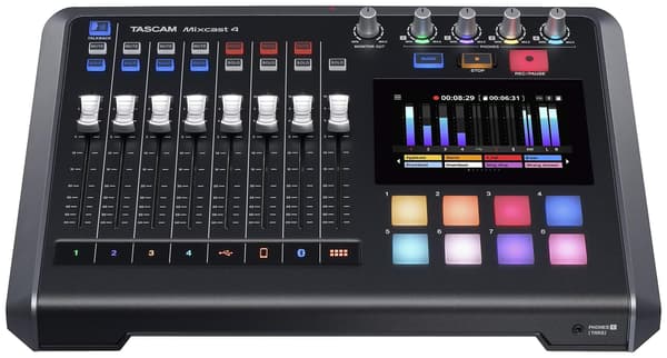 Tascam Mixcast 4 - Mixer för poddinspelning