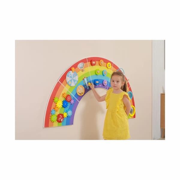 XL-seinäpaneeli - Rainbow - suuri seinäanturipaneeli 18m+