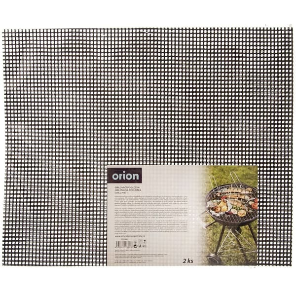 Teflonbelagt bagemat sort 40x33 cm 2 stk