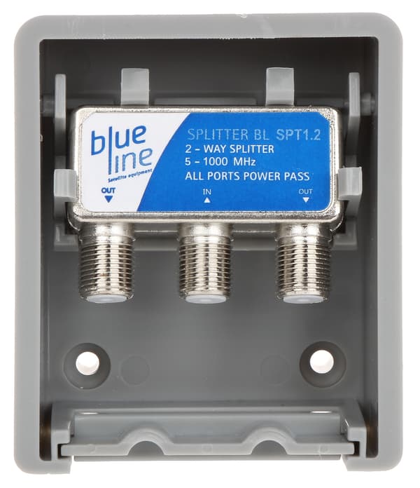 ANTENNSPLITTER RI-2/1F-BLÅ