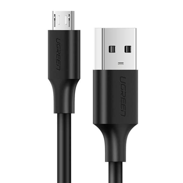 UGREEN US289 QC 3.0 2.4A Micro USB-kabel 1,5m (sort)