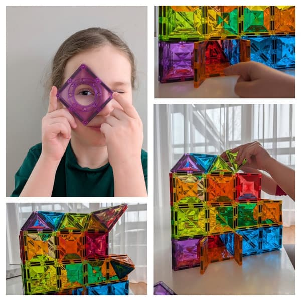 3D-magneettipalikat - 100 kpl