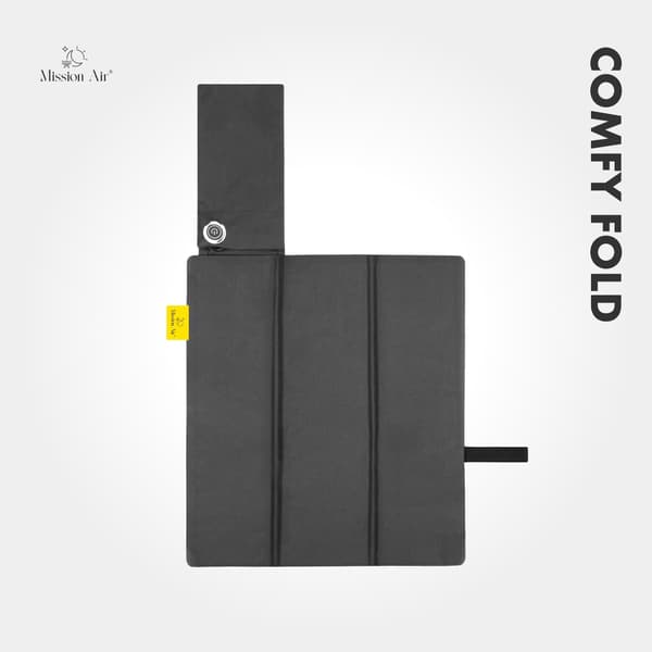 COMFYFOLD GREY kokoontaitettava stadionpuutarhan lämmitysalusta