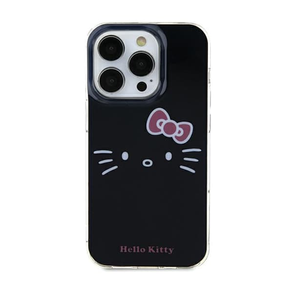 Hello Kitty IML Kitty Face - iPhone 15-skal (svart)