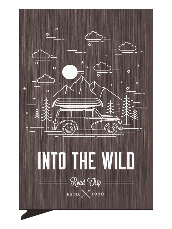 RFID ZEN -luottokorttikotelo "INTO THE WILD"