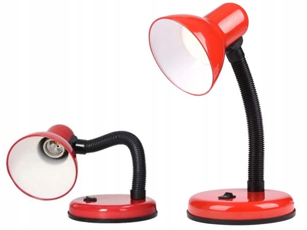 SKRIVBORDSLAMPA 203B RÖD (20) GAB_B